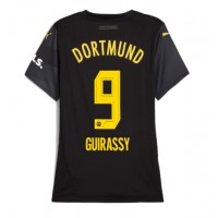 Borussia Dortmund Serhou Guirassy #9 Vieraspaita Naiset 2024-25 Lyhythihainen